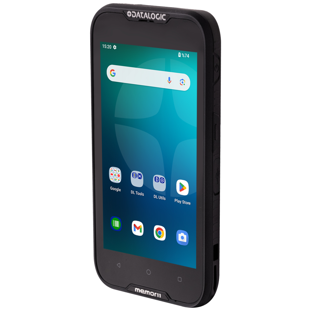 DATALOGIC Memor 11, Android 13, WiFi, Bluetooth, 4 GB RAM, 32GB ROM, 5" Renkli Dokunmatik Ekran, 2D Karekod, EL Terminali (Kılıf yok)