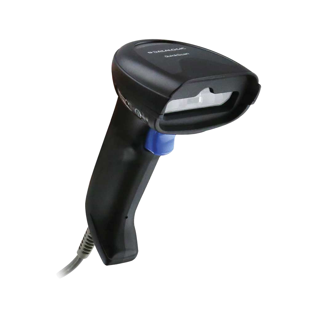 DATALOGIC Quickscan QD2220, EL Tipi, Laser, USB Kablolu, 1D, Barkod Okuyucu (Ayaklı)