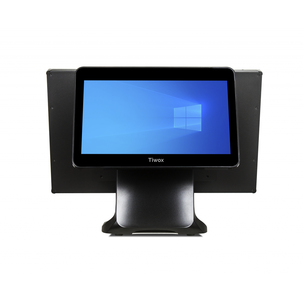 Tiwox TP-4950D, Intel i5 5.Nesil, 18.5" Ekran, 8GB Ram, 128GB SSD, Endüstriyel, Dokunmatik Pos PC (çift ekran)