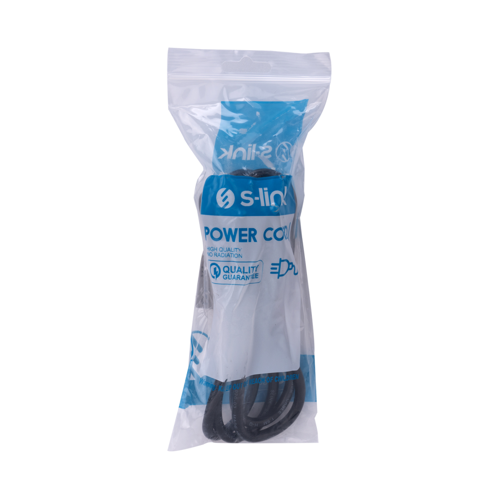 S-LINK SL-P175, Power Kablosu, 0.75mm, 1.5mt
