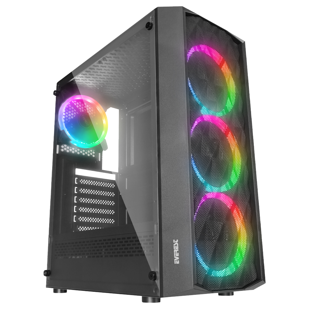 PANTHERA-01U, AMD RYZEN 5 5600, 16Gb DDR4 Ram, 500Tb NVMe SSD, 4Gb GDDR5 RX550 Ekran Kartı, 600W Kasa, OEM PAKET